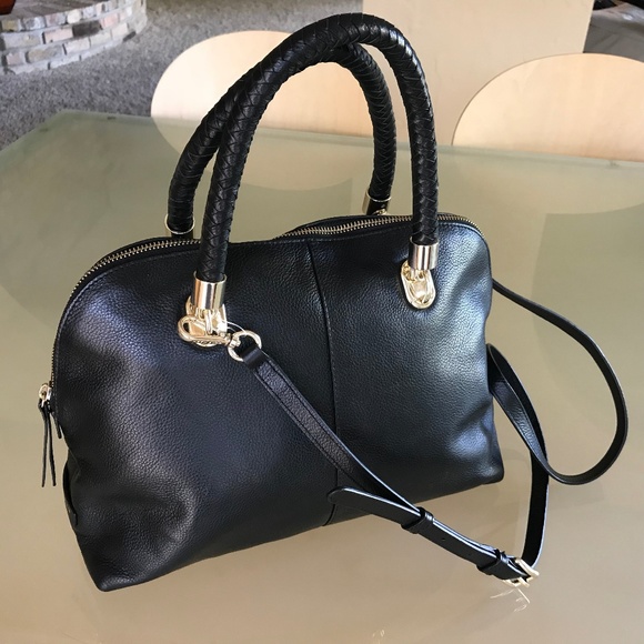 Cole Haan Womens Benson II Dome Satchel Cole Haan Womens Benson II Dome Satchel